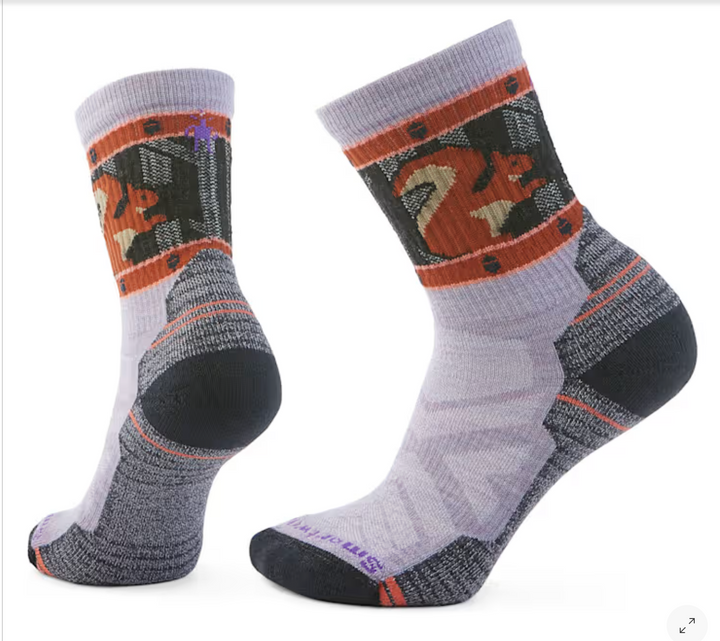 Smartwool Women's Hike Light Cushion Crew Socks - Squirrely (SW002738)