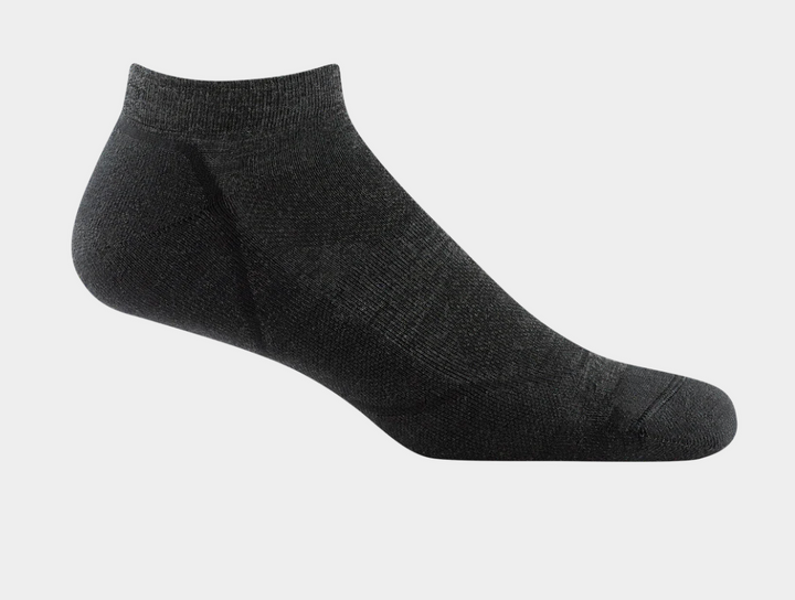 Darn Tough Men's Light Hiker No Show Lightweight Hiking Socks (1990) (Black)