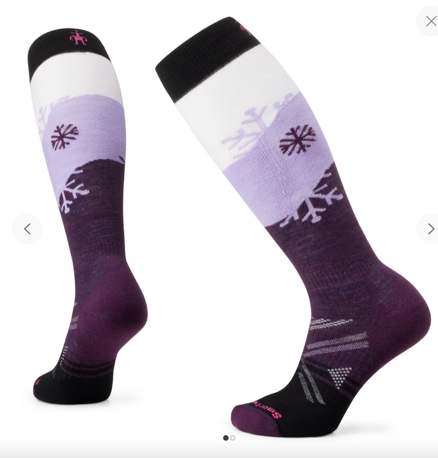 Smartwool Women's Ski Snowpocalypse Pattern Over The Calf Socks (SW002170)