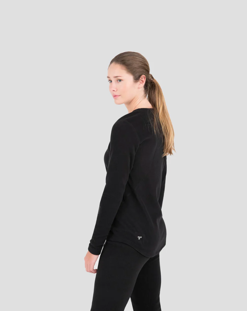 Terramar 4.0 Women's Heritage Expedition Weight Fleece Thermal Crew Shirt (W9106)