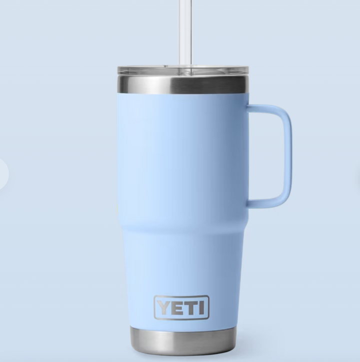Yeti Rambler 25oz Mug with Straw Lid