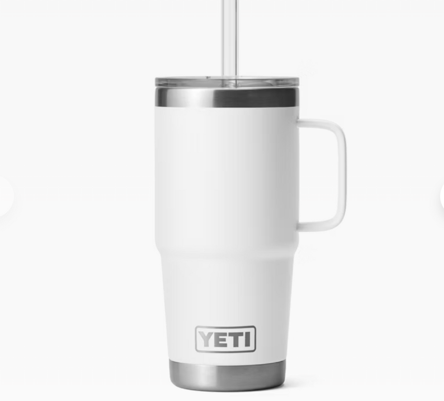 Yeti Rambler 25oz Mug with Straw Lid