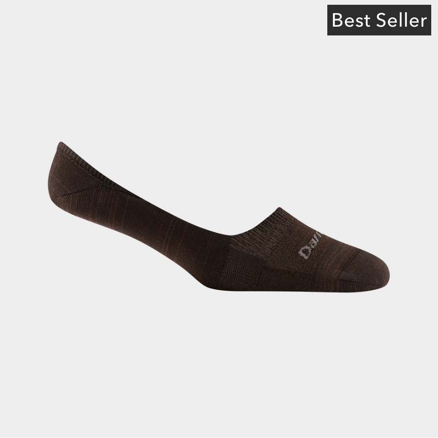 Darn Tough Women's Solid No Show Invisible Lightweight Lifestyle Sock (6044)