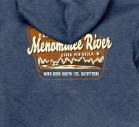Wind Rose North Menominee River Special Blend Hoodies