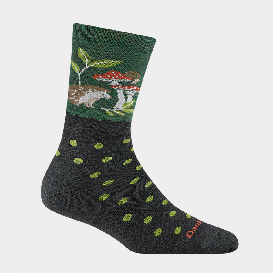 Darn Tough Women's Wild Life Crew Lightweight Lifestyle Sock (6105)