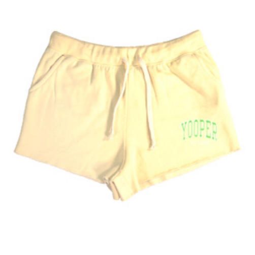 Women's Yooper Michigan Fleece Sweat Shorts