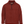 Red wool pullover with a zipper on a white background