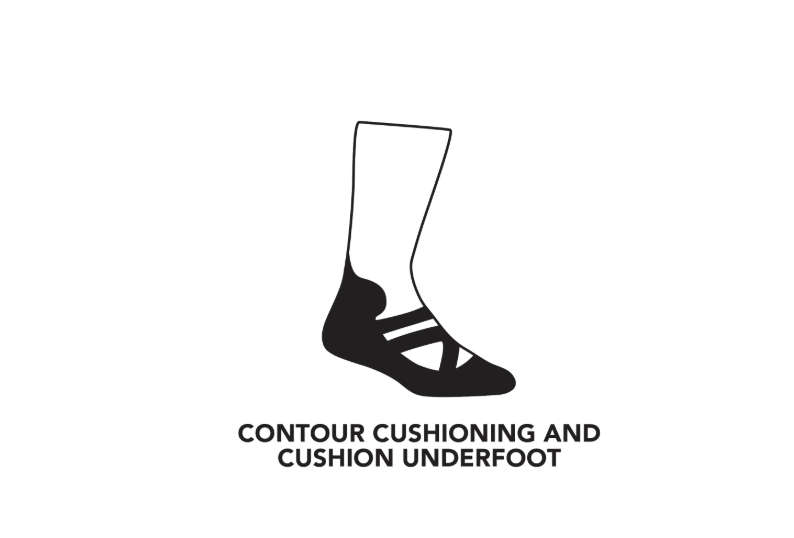 Men's Oslo Nordic Boot Lightweight Ski & Snowboard Socks (8034)