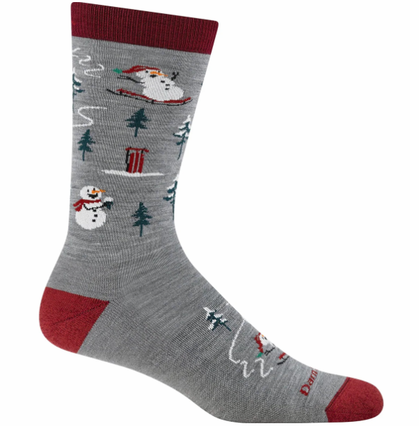 Men's Sled Head Crew Lightweight Lifestyle Socks (6124)