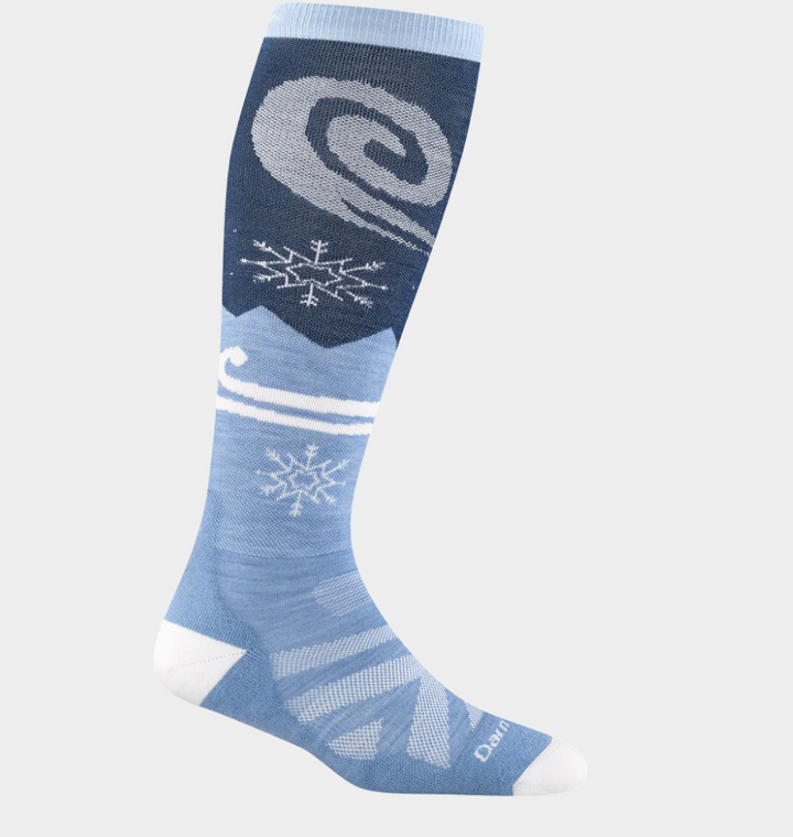 Women's Swirlwind Over-the-Calf Lightweight Ski & Snowboard Socks (8054)