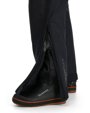 Black Simms Challenger Insulated bibs on a white background