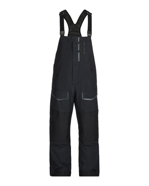 Black Simms Challenger Insulated bib overalls on a white background