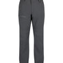 Dark gray pants on a white background
