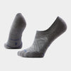 Pair of gray ankle socks on a light gray background