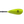 Hi vis green kayak paddle that has the Bending Branches logo in black on the green paddle part.