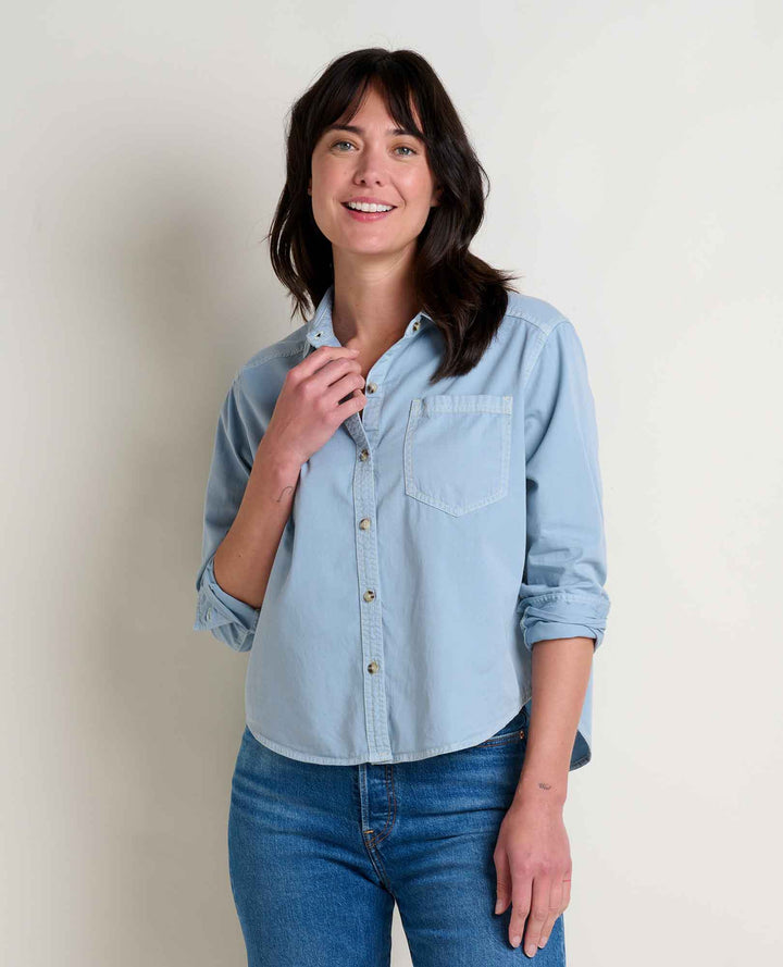 Toad&Co Women's Arroyo Twill Boxy Shirt