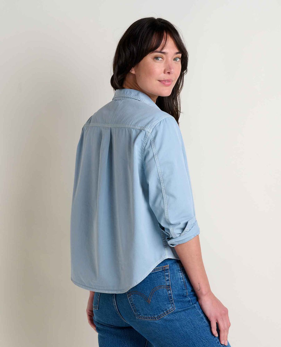 Toad&Co Women's Arroyo Twill Boxy Shirt