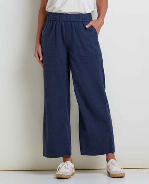 Toad&Co Women's Taj Hemp Wide Leg Pant (T1442504)