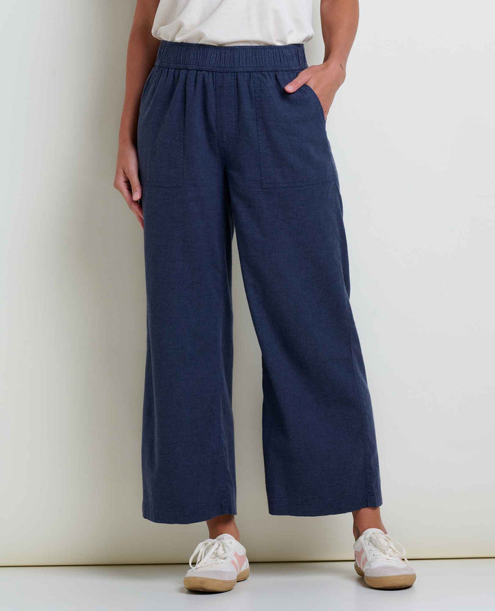 Toad&Co Women's Taj Hemp Wide Leg Pant (T1442504)