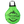 Neon Green ThermaSeat with a black handle.