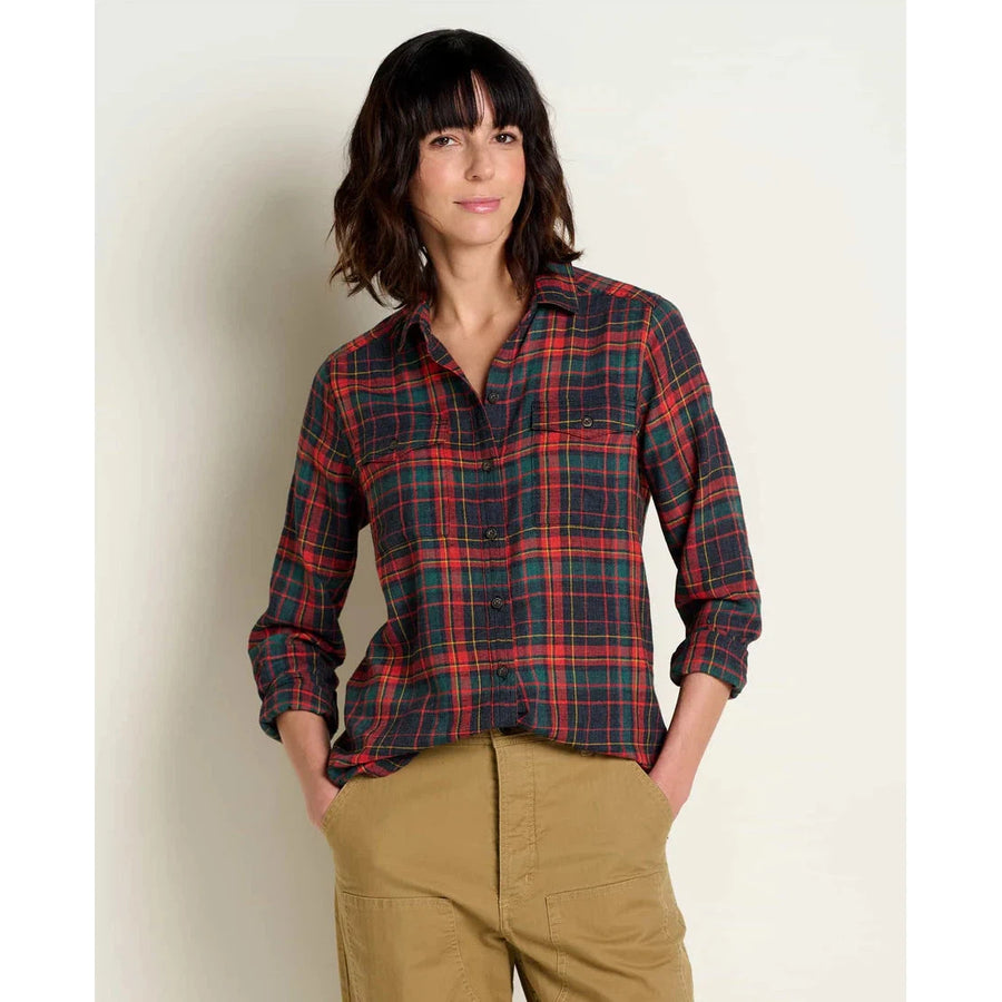 Toad&Co Women's Re-Form Flannel Long Sleeve (T1241913)