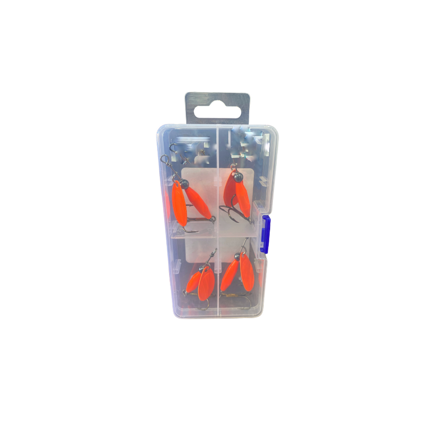 HUDD'S Fishing Lures Spinners (4 Pack)