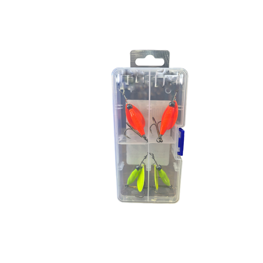 HUDD'S Fishing Lures Spinners (4 Pack)