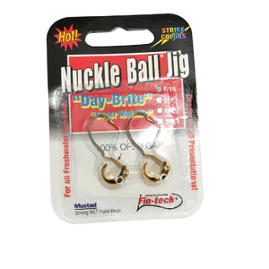 Fin-Tech Nuckle Ball Jig "Day Brite" 1/16