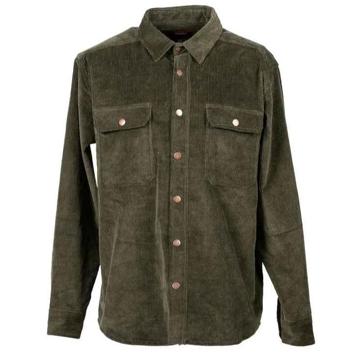 Woolly Dry Goods Men's Corduroy Shirtjac (WCSJ02R)