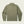 Back view of a sage green long sleeve shirt against a white background.