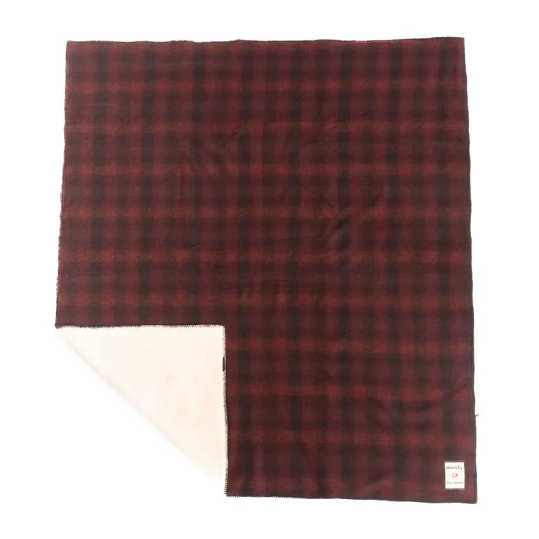 Woolly Sherpa Backed Blanket