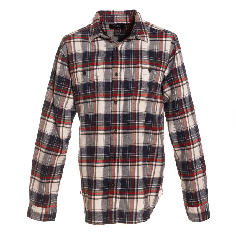 Woolly Dry Goods Men's Classic Flannel 5oz (WF5OZ)