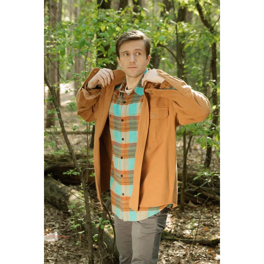 Woolly Men's TALL Flannel Shirt 9OZ (WC9OZT)