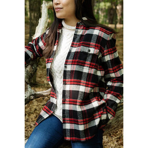 Woolly Dry Goods Women's Classic Flannel (WWF7OZ)