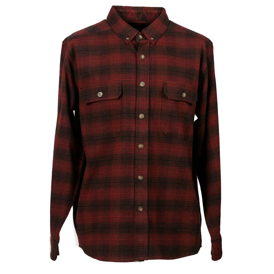 Woolly Dry Goods Men's Flannel Button Down 7 OZ