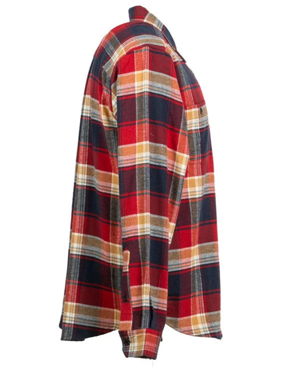 Woolly Dry Goods Men's Flannel Shirts 5 OZ | Modern Fit | Reg