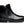 Black boot against a white background.