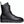 Black boot against a white background.
