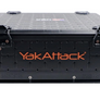 Black Short stack box with YakAttack logo on front against a white background