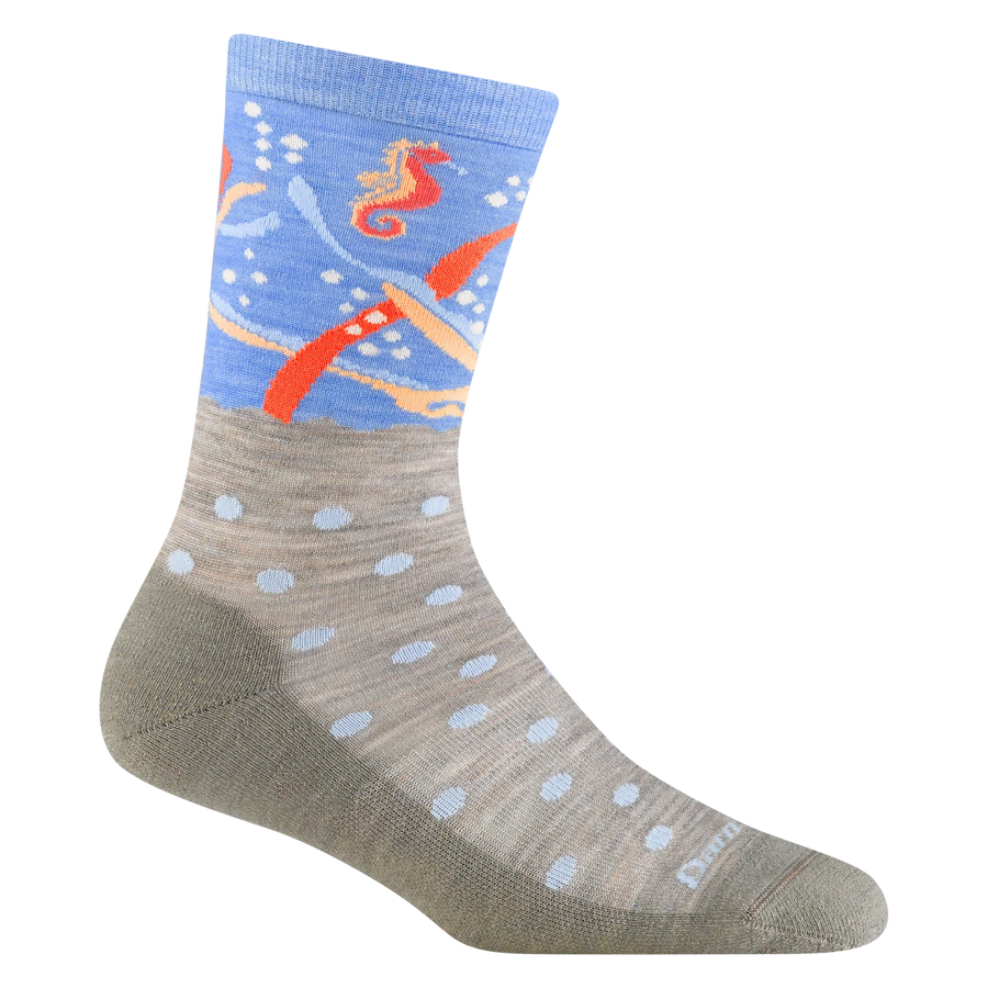 Darn Tough Women's Wild Life Crew Lightweight Lifestyle Sock (6105)