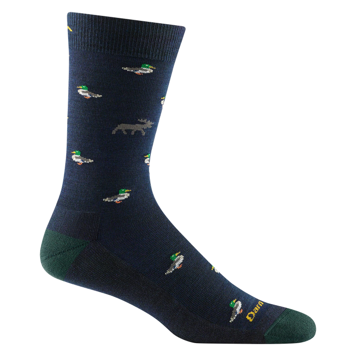 Darn Tough Men's Duck Duck Moose Crew Lightweight Lifestyle Sock (6094)