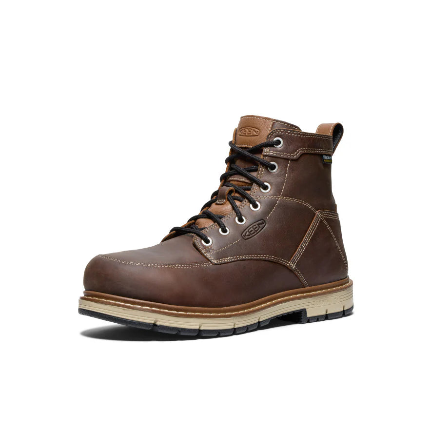 Keen Men's San Jose 6" Waterproof 90° Heel Aluminum Toe Boot (1029693)