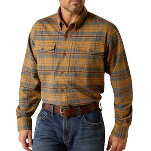 Ariat Men's Rebar Flannel Durastretch LS Work Shirt (10052851)