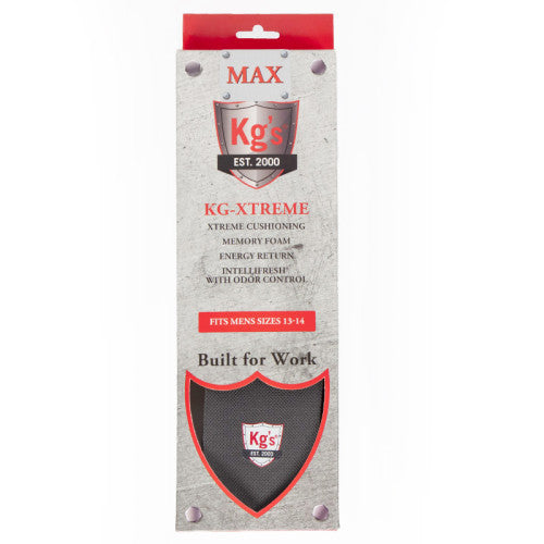 KG's  X-treme MAX Cushioned Insoles