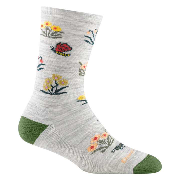 Darn Tough Women's Cottage Bloom Crew Lightweight Lifestyle Sock (6077)