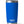 Blue YETI tumbler with silver lid on a white background