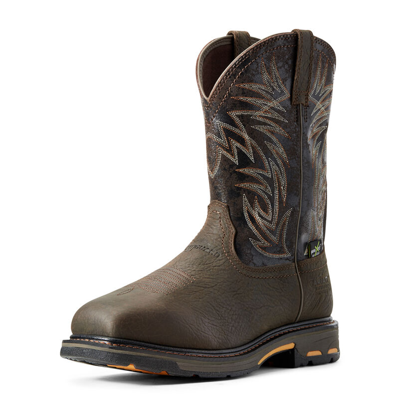 Ariat Men s WorkHog Square Comp. Toe MetGuard Waterproof Boot 1001626 Wind Rose North Ltd. Outfitters