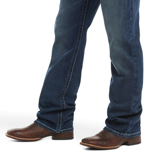 Ariat Men's M4 Adkins Jeans Low Rise Stretch Boot Cut (10021767)