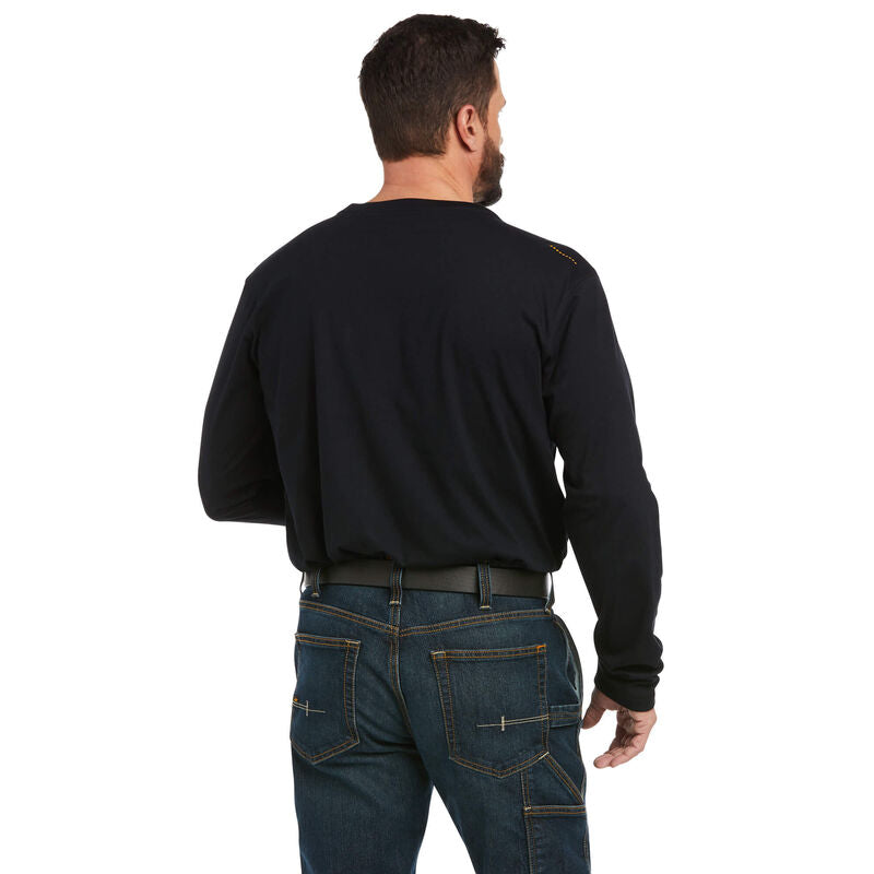Ariat Men's Rebar Workman Logo Long-Sleeve T-Shirt