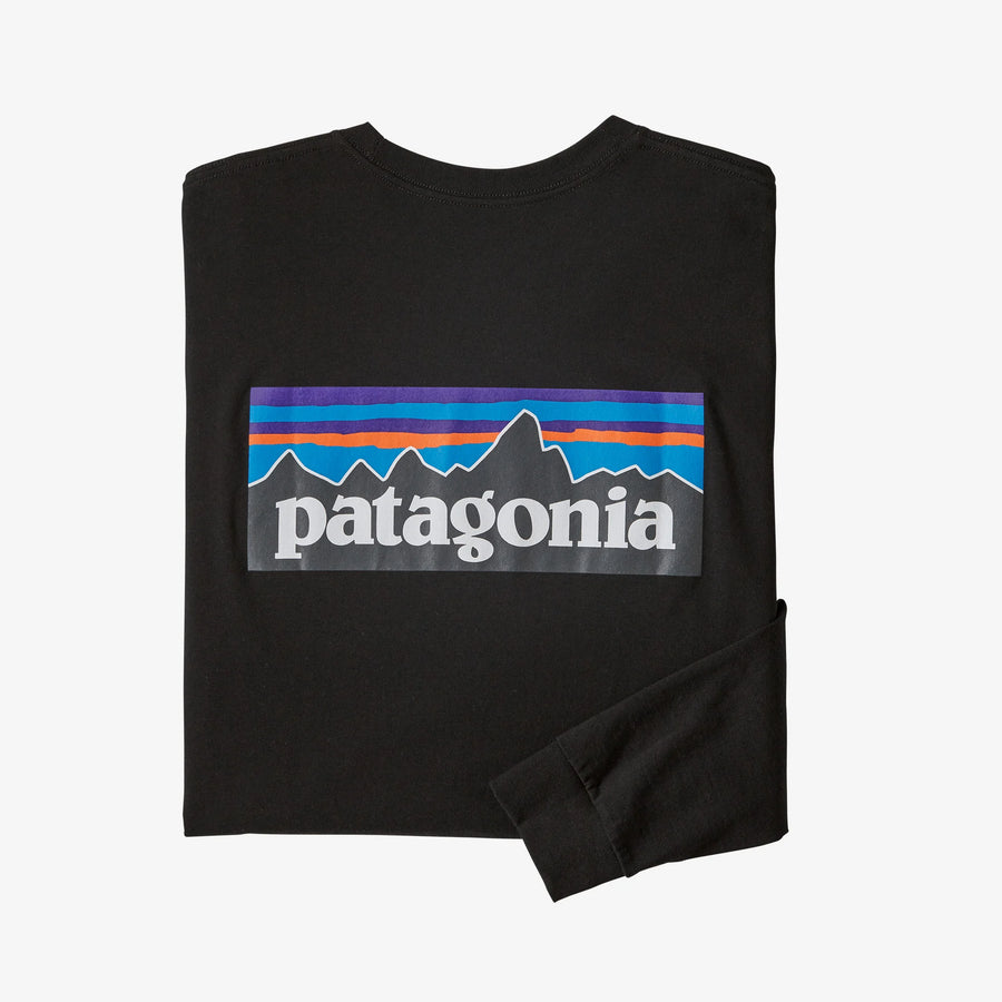 Patagonia Men's Logo Responsibili-Tee Long Sleeve Shirt (38518)